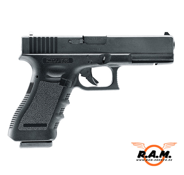 Airsoftpistole GLOCK 17 Gen 3, 6mm GBB