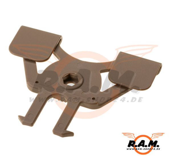 Molle Adapter Plate, Dark Earth