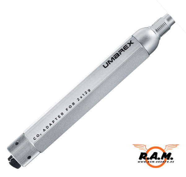 Umarex CO2 Kapsel Adapter Set, 88 Gramm inkl. 8 Kapseln