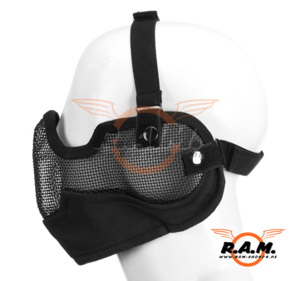 Gitterschutzmaske schwarz / Black Maske Gitter Schutz Deluxe