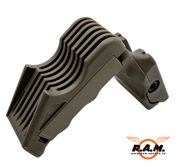 ERGO RIS Handle /Magwell Grip, Desert / Tan