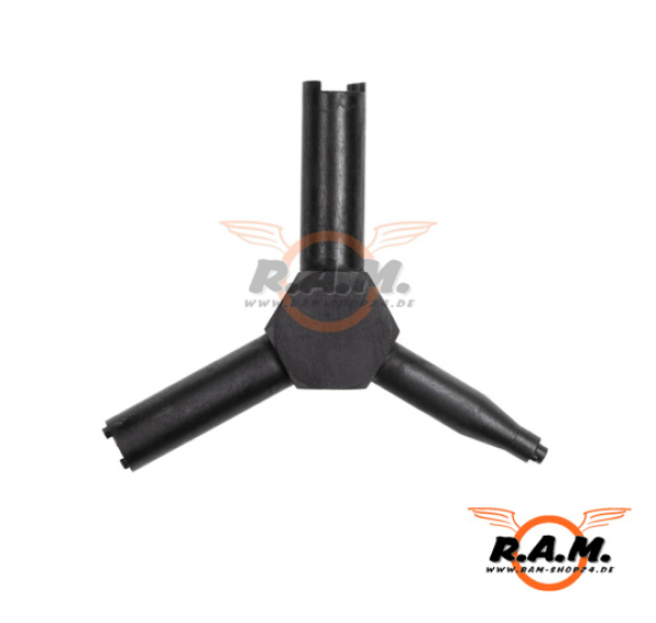 Metal GBB Valve Key, schwarz - Universal Ventilschlüssel