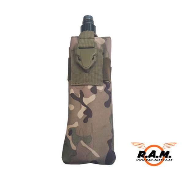 "MOLLE" Funkgerätetasche / Flaschentasche in Multicam ***ABVERKAUF***