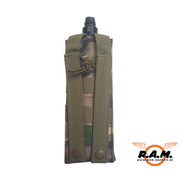 "MOLLE" Funkgerätetasche / Flaschentasche in Multicam ***ABVERKAUF***