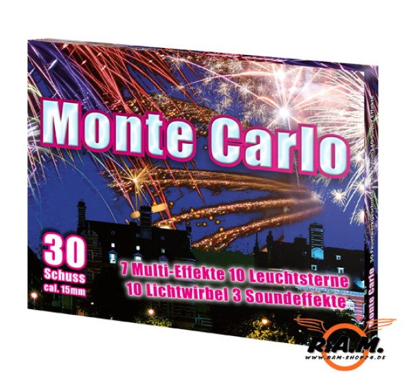 Umarex Monte Carlo – 15 mm Pyrotechnik-Sortiment, 30 Stück