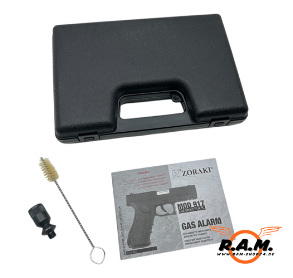 Zoraki 917 9mm P.A.K. matt chrom