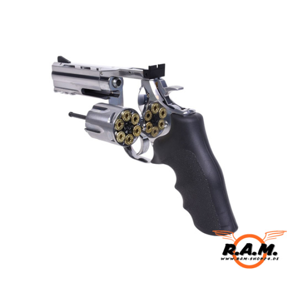 Dan Wesson 715 4" Revolver CO2 NBB, 6mm, silber