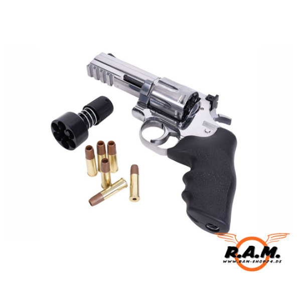 Dan Wesson 715 4" Revolver CO2 NBB, 6mm, silber
