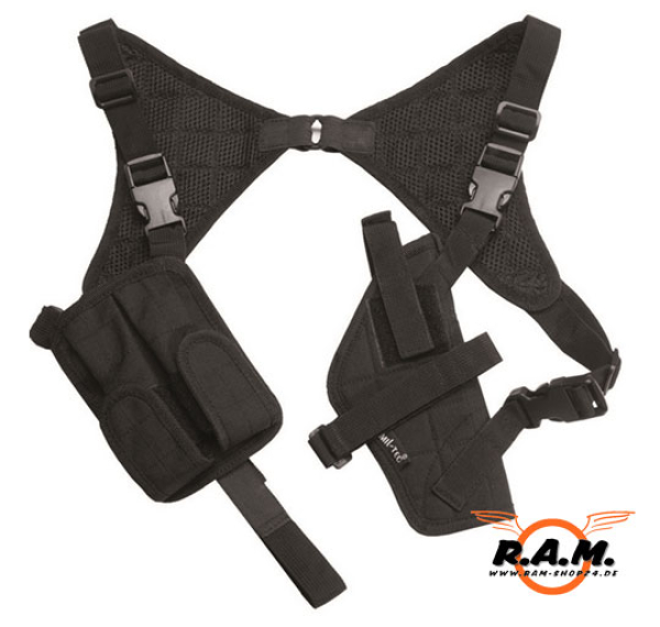 Schulterholster in schwarz (Cordura)