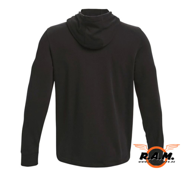 Under Armour Rival Big Logo Terry Hoodie, schwarz
