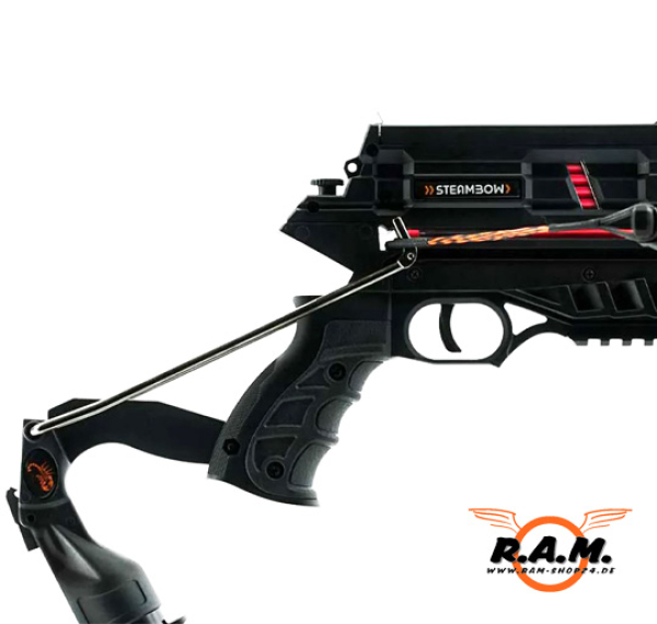 Steambow AR-6 Stinger II Tactical Set "offenes System" (inkl. Schnellwechselkit & Tuningabzug)