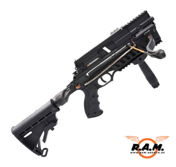 Steambow AR-6 Stinger II Tactical Set "offenes System" (inkl. Schnellwechselkit & Tuningabzug)