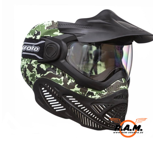 Thermal Paintballmaske DYE Proto FS, Camo