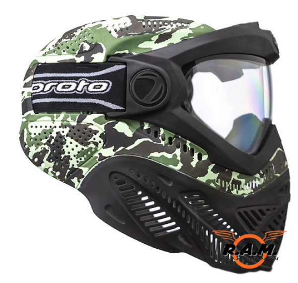 Thermal Paintballmaske DYE Proto FS, Camo