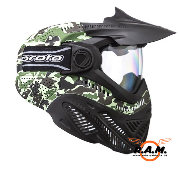Thermal Paintballmaske DYE Proto FS, Camo