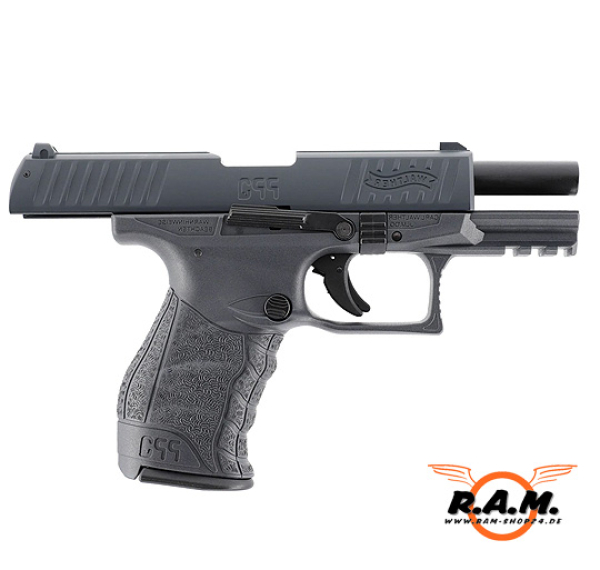 Walther Schreckschusspistole PPQ M2 cal. 9 mm P.A.K. - Tungsten Grey (Auslaufartikel)