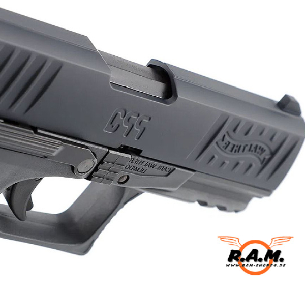 Walther Schreckschusspistole PPQ M2 cal. 9 mm P.A.K. - Tungsten Grey (Auslaufartikel)