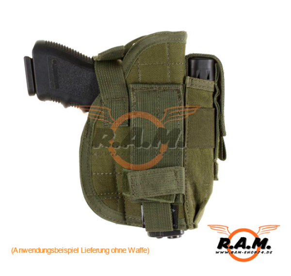Gürtelholster, OD / oliv, Linkshänder (Invader Gear)