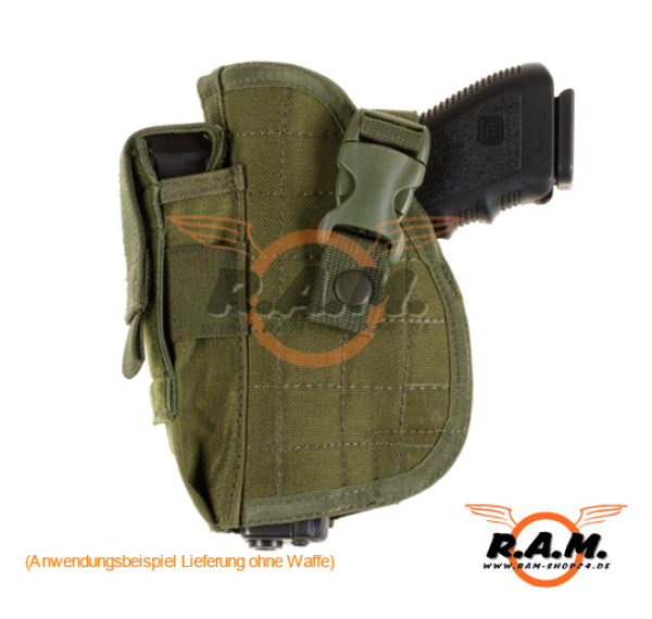 Gürtelholster, OD / oliv, Linkshänder (Invader Gear)