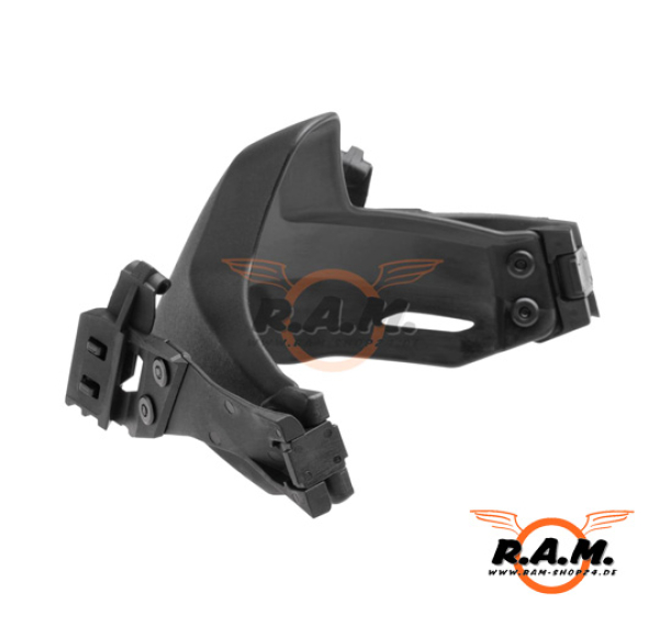 FMA Halbmaske II für Fast Helme, schwarz