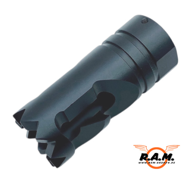 Mündungsfeuerdämpfer Stiletto, cal. 0.68 (22x1mm)