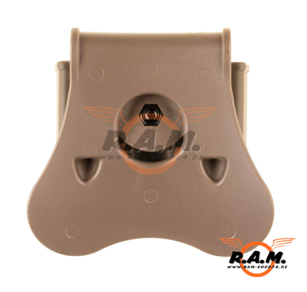 Doppelte Magazintasche für WE /KJW /TM 17 / 19, FDE