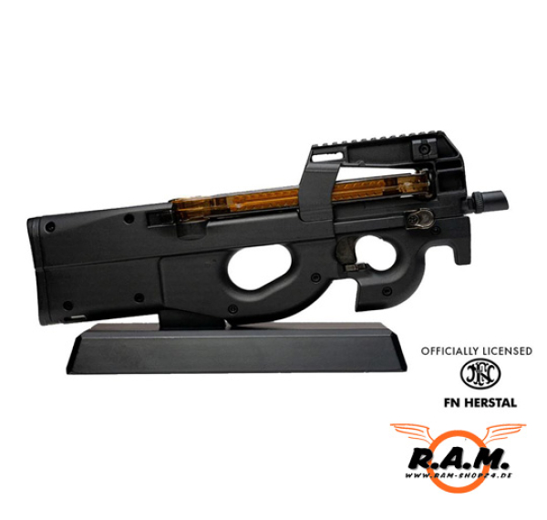 GOATGUNS Miniatur Modell FN P90, schwarz (Set)