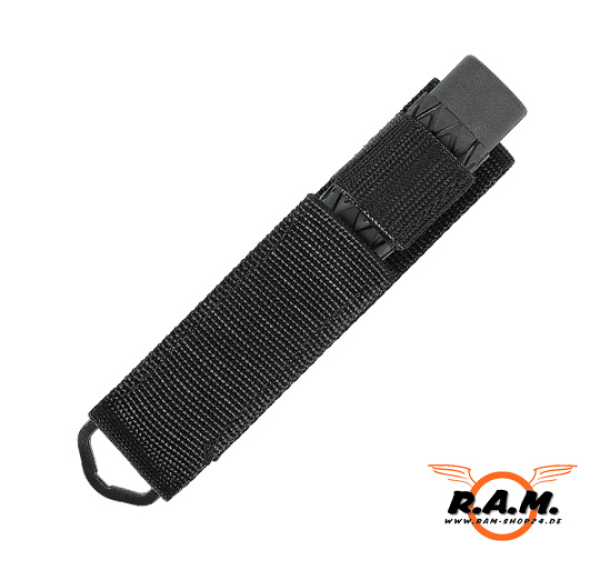 Perfecta Teleskopschlagstock inkl. Gürtelholster, schwarz, 16"