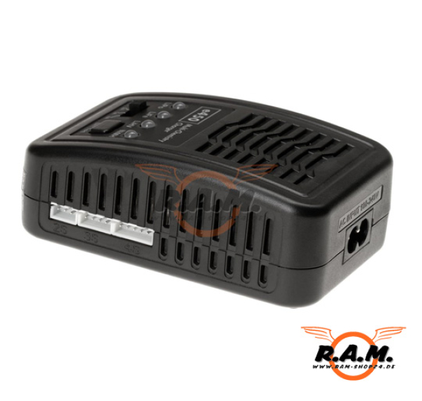 E450 Multi-Chemistry Charger 1–4A (2–4S) – LiPo/LiFe/LiHV/NiMH