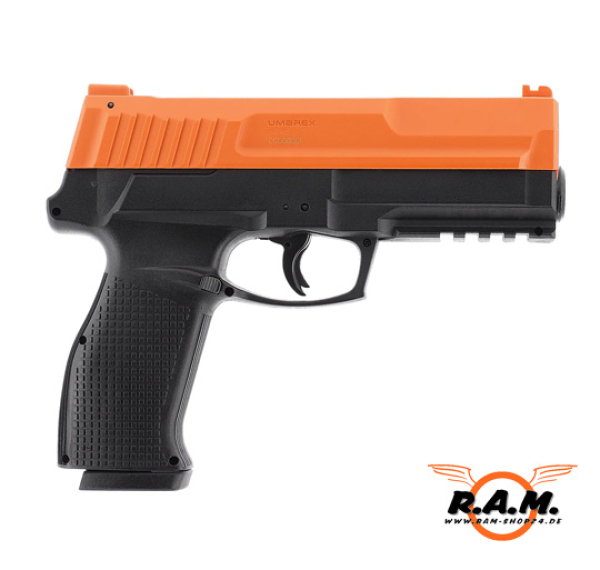 Umarex P2P Secure 68P Pistole Set, cal. .68, CO2, orange