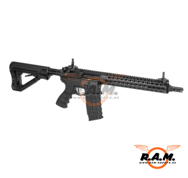 G&G Airsoft Sturmgewehr CM16 E.T.U. SRXL 0.5J, schwarz