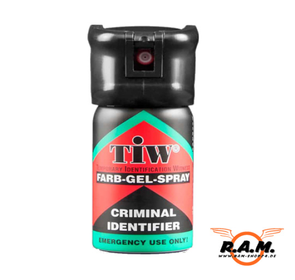 TIW Farbgelspray Criminal Identifgier, 40ml, rot
