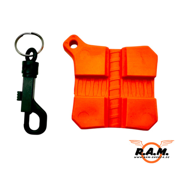 Easton Arrow Puller / Pfeilziehhilfe mit Ring und Clip, orange