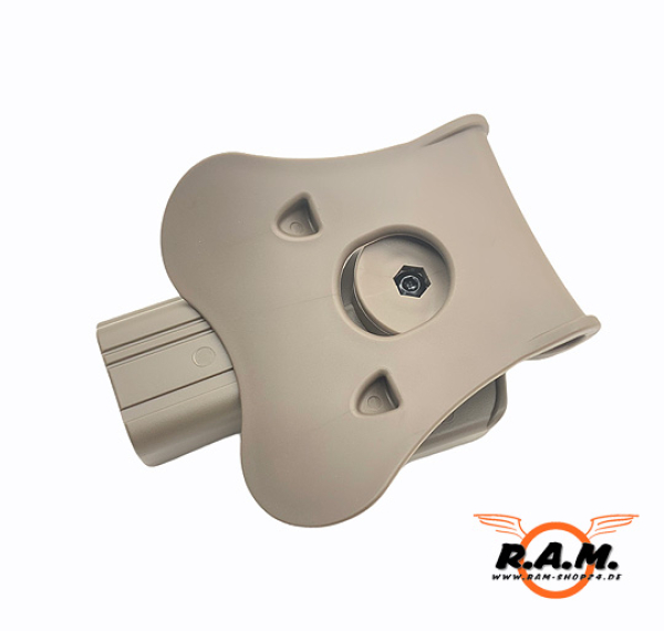 TPM1/ RAM COMBAT Paddle Rotations Holster, Tan
