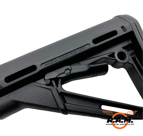 Magpul CTR Carbine Stock Mil-Spec, schwarz