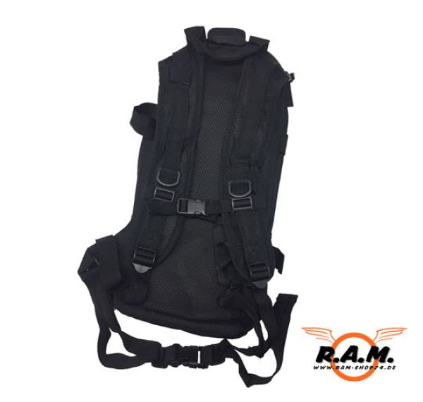 Solidcore Trinkrucksack, Schwarz, 2,5L