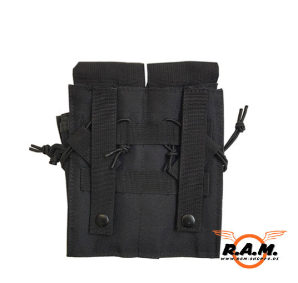 SOLIDCORE - M4 Magazintasche in schwarz für bis zu 4 M4 Magazine