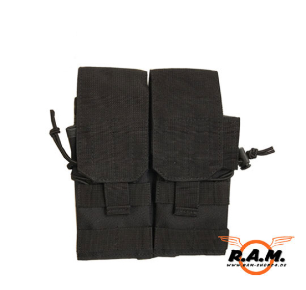 SOLIDCORE - M4 Magazintasche in schwarz für bis zu 4 M4 Magazine