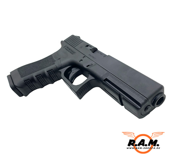 Airsoftpistole GLOCK 17, 6mm Blowback, Gas