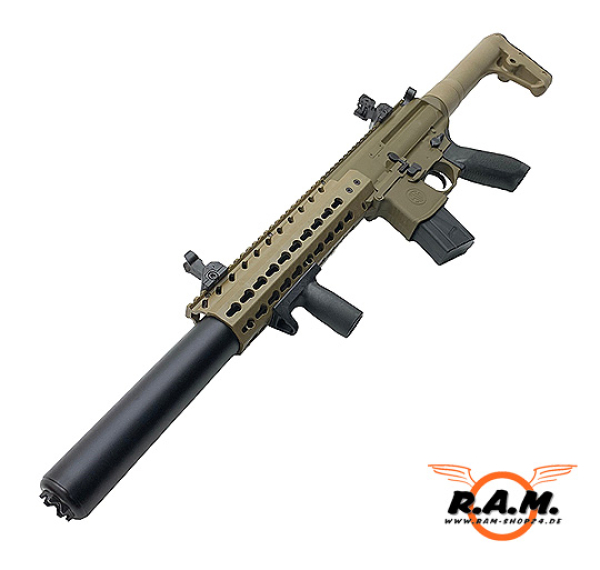 Sig Sauer MCX Kal. 4,5mm Diablo, FDE