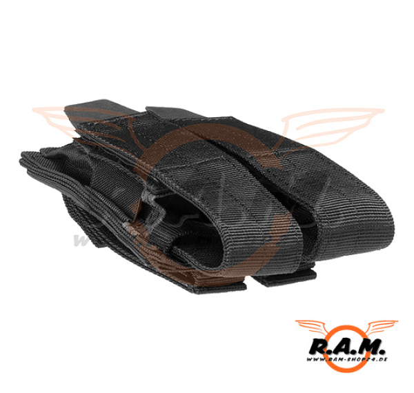 Double Pistol Mag Pouch BLACK