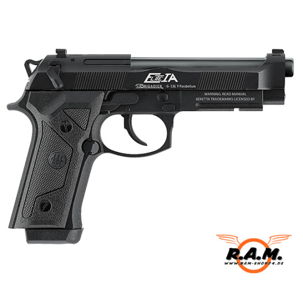 Softairpistole Beretta Elite IA cal. 6mm BB, schwarz