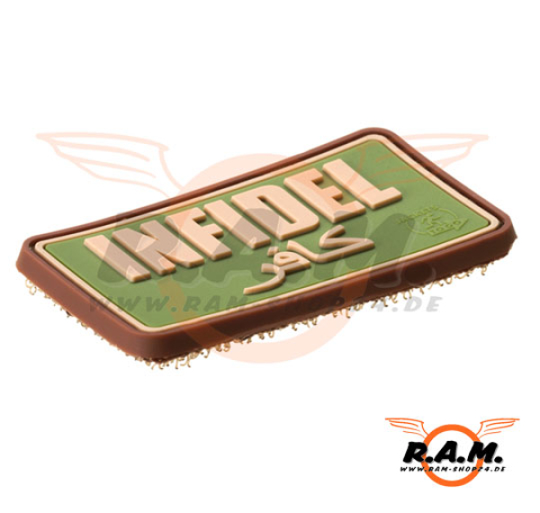 Infidel Rubber Patch in Multicam