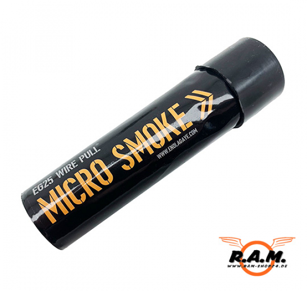 orange Enola Gaye Wire Pull EG25 Micro Smoke Rauchgranate 