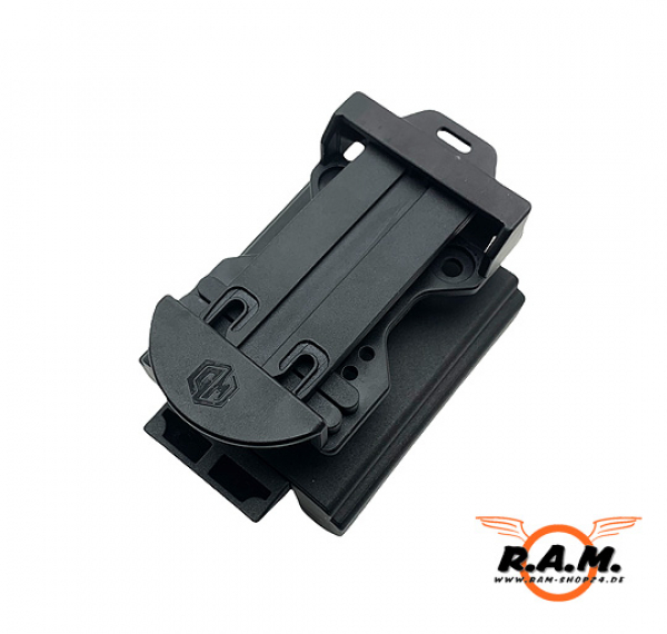CAM870  M4 Magazintasche für 4 Hülsen oder 1 Magazin, schwarz