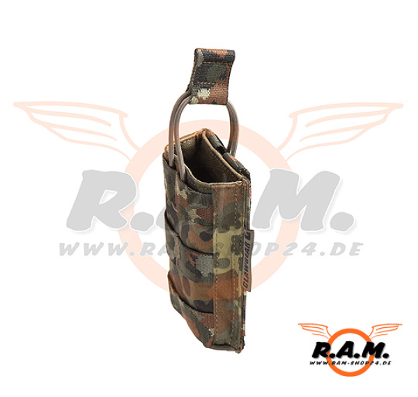 CLAWGEAR 5.56mm Open Single Mag Pouch Core, flecktarn