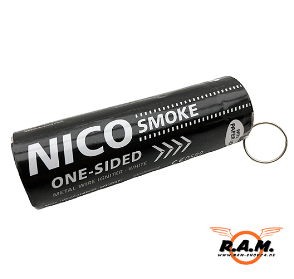 NICO Rauchgranate Wire Pull, weiss, 80 Sekunden
