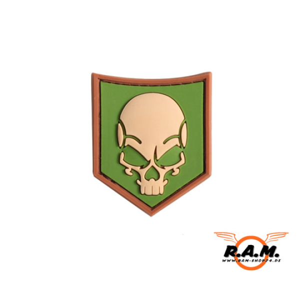 3D - SOF Skull Rubber Patch (MULTICAM)