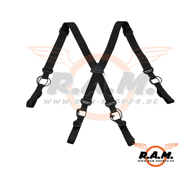 Low Drag Suspender Black (Invader Gear)