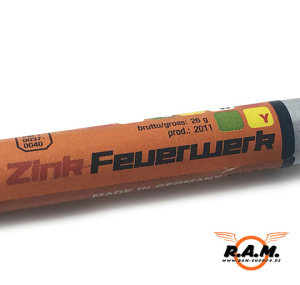 Signalsterne 9mm 10 Stück für Berloque Minipistole (Zink)